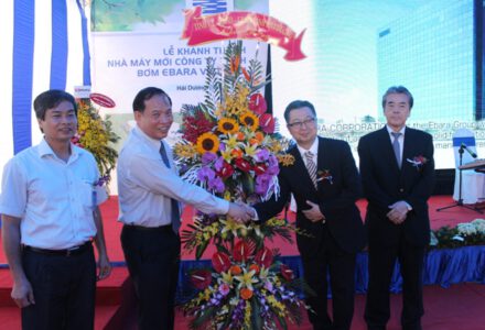 Opening Ceremony of Ebara Pump (Vietnam) Factory – Phase 2 Project